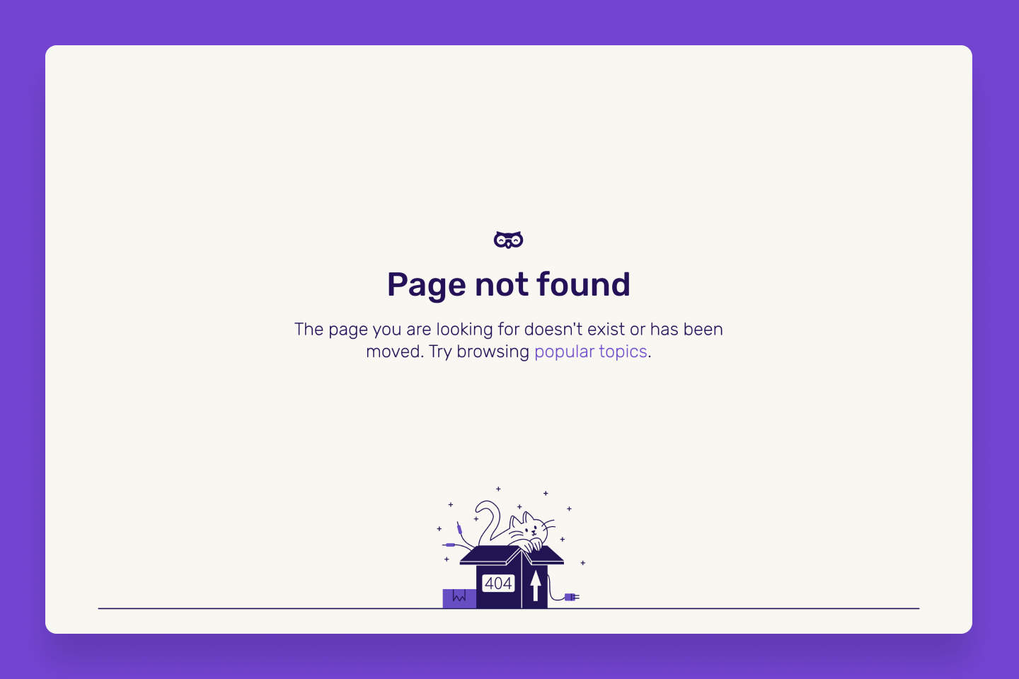 404 page